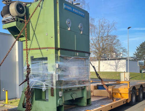 Anlieferung Stanzautomat Modell – DARRW2